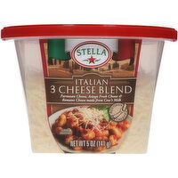 Stella Cheese, 3 Cheese Blend, Italian - 5 Ounce