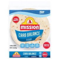 Mission Flour Tortilla Wraps - 6 Each