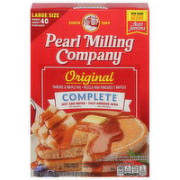 Pearl Milling Company Pancake & Waffle Mix, Original, Complete, Large Size - 32 Ounce