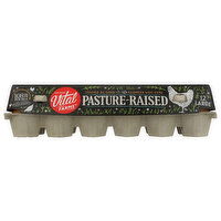 Vital Farms Pasture Raised Large Grade A Eggs - 12 Each