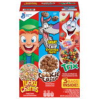 General Mills Lucky Charms/Cookie Crisp/Trix Cereal - 3 Each