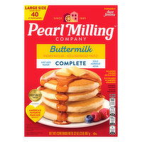 Pearl Milling Company Pancake & Waffle Mix, Buttermilk, Complete, Large Size - 32 Ounce