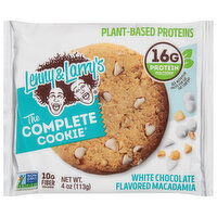 Lenny & Larry's Cookie, White Chocolate Flavored Macadamia, Soft-Baked - 4 Ounce