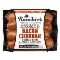 Rancher's Premium Bacon Cheddar Sausage Links - 12 Ounce