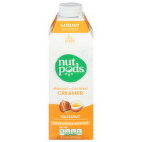 Nutpods Creamer, Almond + Coconut, Hazelnut - 25.4 Fluid ounce