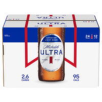 Michelob Ultra Beer, Light, Superior