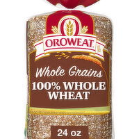 Oroweat Whole Wheat Bread, 24 oz - 24 Ounce