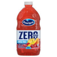 Ocean Spray Cranberry Juice Drink, Zero Sugar, Tropical Punch, 64 Fluid ounce