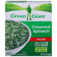 Green Giant Creamed Spinach, Sauced - 8 Ounce