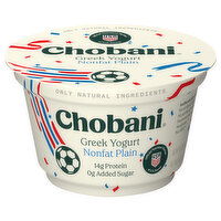 Chobani Nonfat Greek Plain Yogurt - 5.3 Ounce