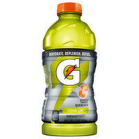 Gatorade Thirst Quencher, Lemon Lime, 28 Fluid ounce