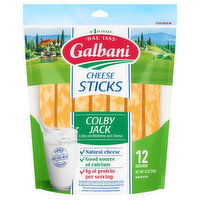 Galbani Cheese Sticks, Colby Jack - 10 Ounce