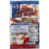 Great American Seafood Crab Flakes, Imitation - 40 Ounce