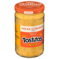 Tostitos Medium Salsa Con Queso - 23 Ounce