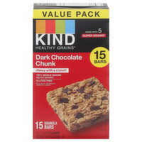 Kind Granola Bars, Dark Chocolate Chunk, Value Pack, 15 Each