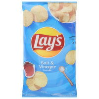 Lay's Potato Chips, Salt & Vinegar Flavored - 7.75 Ounce