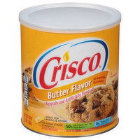 Crisco Shortening, All Vegetable, Butter Flavor - 48 Ounce