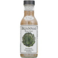 Briannas Dressing, Real French Vinaigrette, Home Style - 12 Fluid ounce