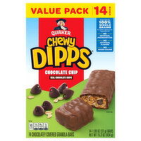Quaker Chocolate Chip Granola Bars Value Pack - 14 Each