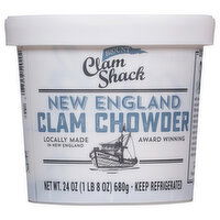 Blount Clam Shack Clam Chowder, New England - 24 Ounce