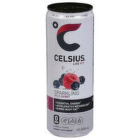 Celsius Energy Drink, Wild Berry, Sparkling, 12 Fluid ounce