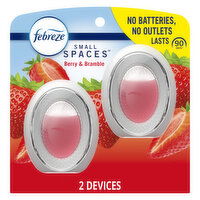 Febreze Small Spaces Air Freshener Berry & Bramble .25 oz., Pack of 2, 2 Each