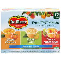 Del Monte NSA Peach Pears Cherry Variety Pack - 45 Ounce