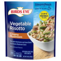 Birds Eye Vegetable Risotto, Creamy Mushroom, 10 Ounce