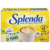 Splenda Sweetener, Zero Calorie - 100 Each