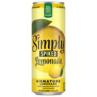 Simply Spiked Beer, Signature Simply Lemonade can - 24 Ounce