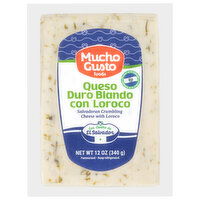 Mucho Gusto Foods Salvadoran Crumbling Cheese with Loroco - 12 Ounce