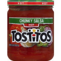 Tostitos Salsa, Chunky, Hot - 15.5 Ounce