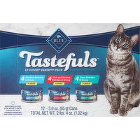 Blue Buffalo Cat Food, Flaked, Adult, 12-Count Variety Pack - 12 Each