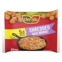 Ore-Ida Shredded Hash Browns Value Size - 5 Pound