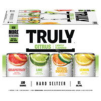 Truly Hard Seltzer, Citrus, Variety Pack - 12 Each