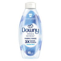 Downy Rinse & Refresh Laundry Odor Remover, Ocean Mist - 48 Fluid ounce