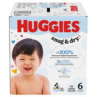Huggies Snug & Dry Sz 6 - 66 Each