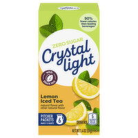 Crystal Light Zero Sugar Lemon Iced Tea Drink Mix - 6 Each