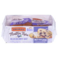 Thomas' Muffin Tops, Blueberry Oat - 6 Each