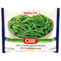 Birds Eye Green Beans, Whole, Tiny - 12 Ounce