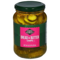 First Street Bread & Butter Chips - 16 Fluid ounce