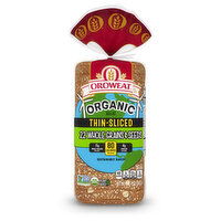 Oroweat Oroweat Organic Thin Sliced 22 Grains & Seeds Bread, 20 oz - 20 Ounce