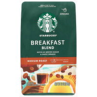 Starbucks Ground Medium Roast Breakfast Blend Coffee