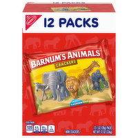 Barnum's Animals Crackers, Mini, 12 Pack - 12 Each