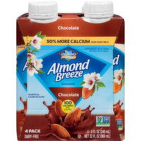 Almond Breeze Almondmilk, Chocolate, 4 Pack - 4 Each