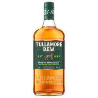 Tullamore D.E.W. Whiskey, Irish, 750 Millilitre