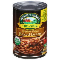 Walnut Acres Baked Beans, Organic, Maple & Onion, 15 Ounce