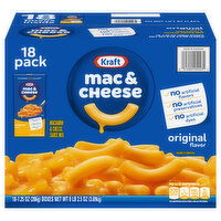 Kraft Original Flavor Mac & Cheese - 18 Each