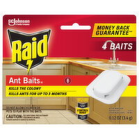 Raid Ant Baits - 4 Each