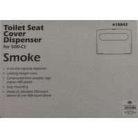 First Street Toilet Seat Cover Dispenser, Smoke - 1 Each